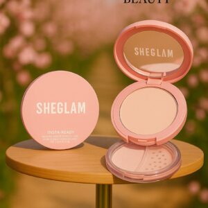 Fancy Beauty Cosmetic - FACE & UNDER Eye Setting Powder Duo (Bubblegum)