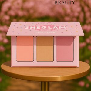 Fancy Beauty Cosmetic - Enamored 3 Color powder Blush Palette