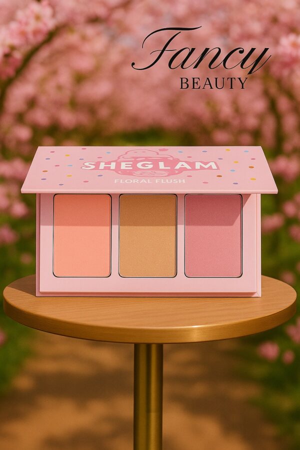 Fancy Beauty Cosmetic - Enamored 3 Color powder Blush Palette