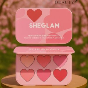 Fancy Beauty Cosmetic - Flush Crush Cream Blush Palette ((Blushing Bouquet)