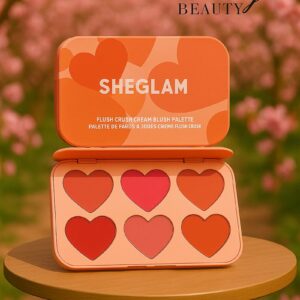 Fancy Beauty Cosmetic - Flush Crush Cream Blush Palette (Cottage Core Garden)