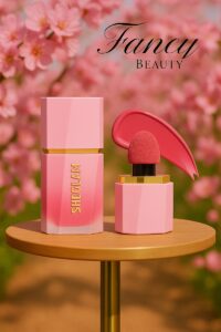 Fancy Beauty Cosmetic - color bloom liquid blush (hot topic)