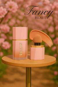 Fancy Beauty Cosmetic - color bloom liquid blush (hush hush)