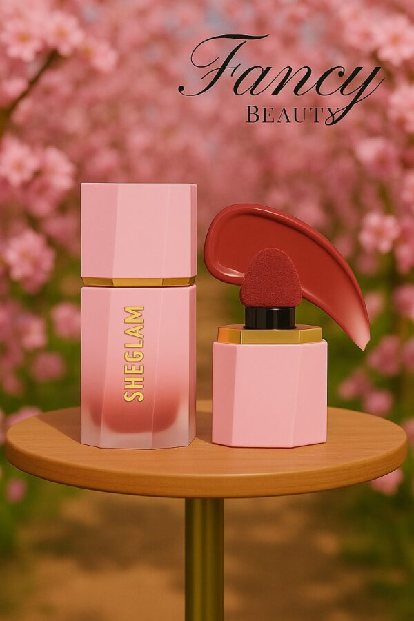 Fancy Beauty Cosmetic - color bloom liquid blush (swipe right)