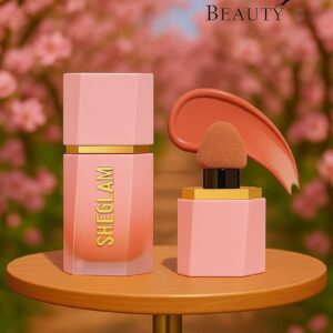 Fancy Beauty Cosmetic - color bloom liquid blush(cutie pie)