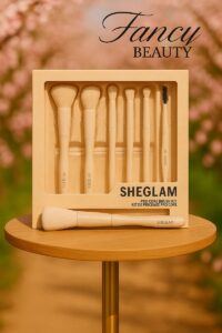 Fancy Beauty Cosmetic - brush kit -pro core brush kit ( 6 pcs eyes and face)
