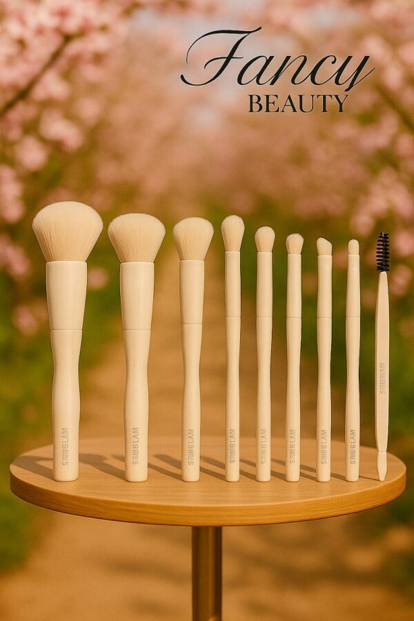 Fancy Beauty Cosmetic - brush kit -pro core brush kit ( 8 pcs eyes and face)