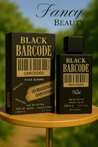 Fancy Beauty Perfume - black barcode