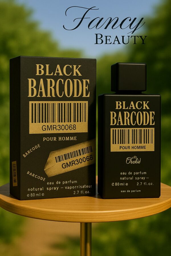 Fancy Beauty Perfume - black barcode