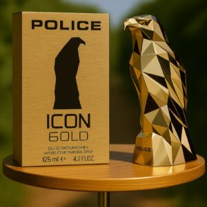 Fancy Beauty Perfume - police icon gold