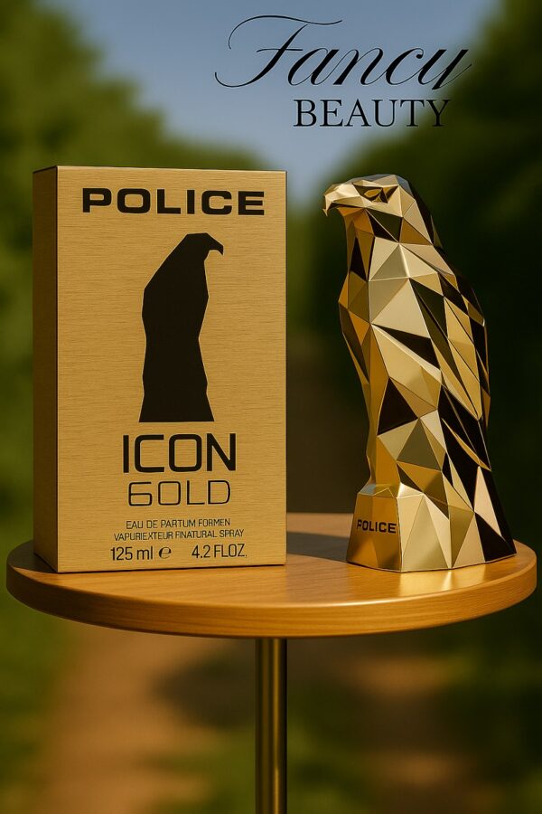 Fancy Beauty Perfume - police icon gold