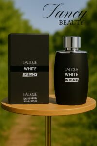 Fancy Beauty Perfume - white in black