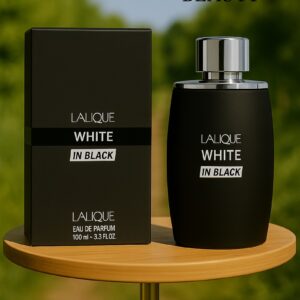 Fancy Beauty Perfume - white in black